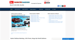 Desktop Screenshot of bandung-daihatsu.com